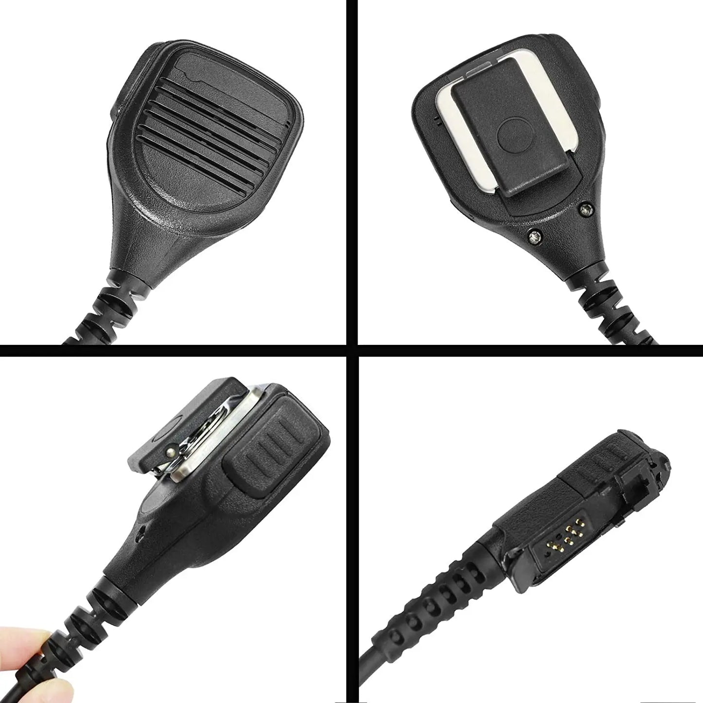 Motorola Microphone With 3.5mm Headphone Jack Speaker Mic for DEP550 DEP570 DP2000 DP2400 DP2600 MTP3250 MTP3150 MTP3200 MTP3550