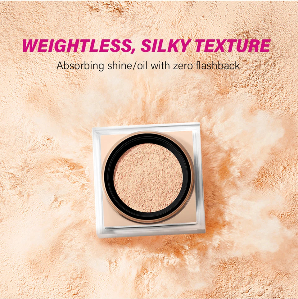 Matte Loose Baking and Setting Powder powder Oil Control Natural Face Matte Waterproof Brightening Loose Powder Makeup