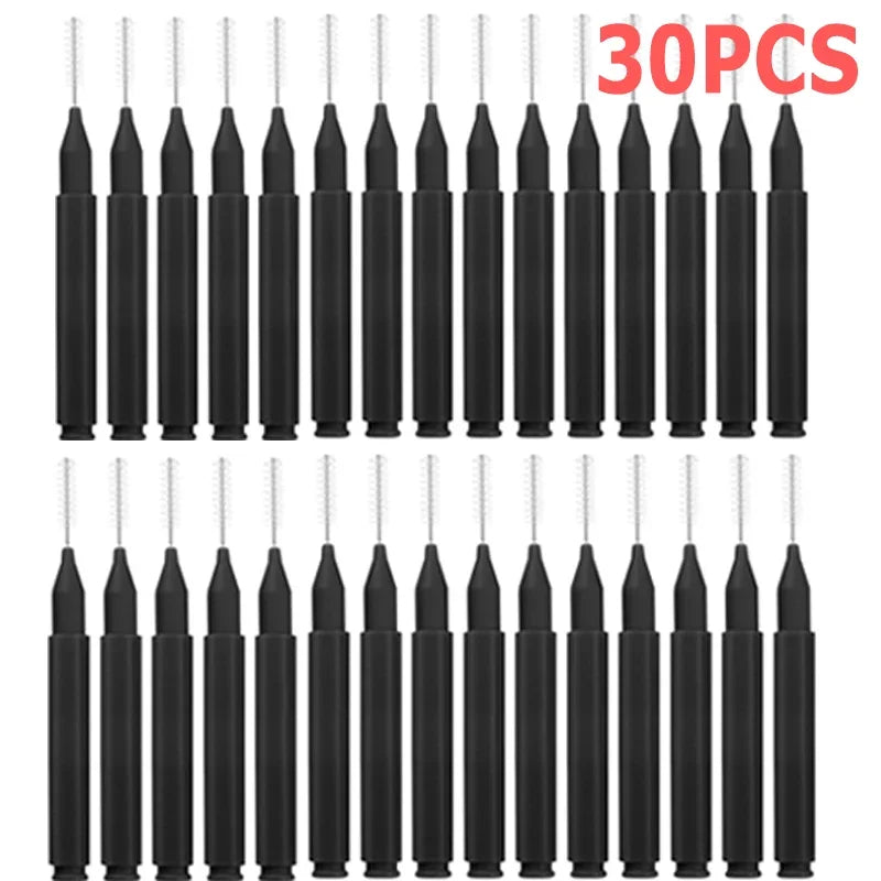 10-100Pcs Mini Eyebrow Brush Brow Lifting Brush Disposable Brow Lifting Brush Micro Bendable Eyelash Brow Applicator Makeup Tool