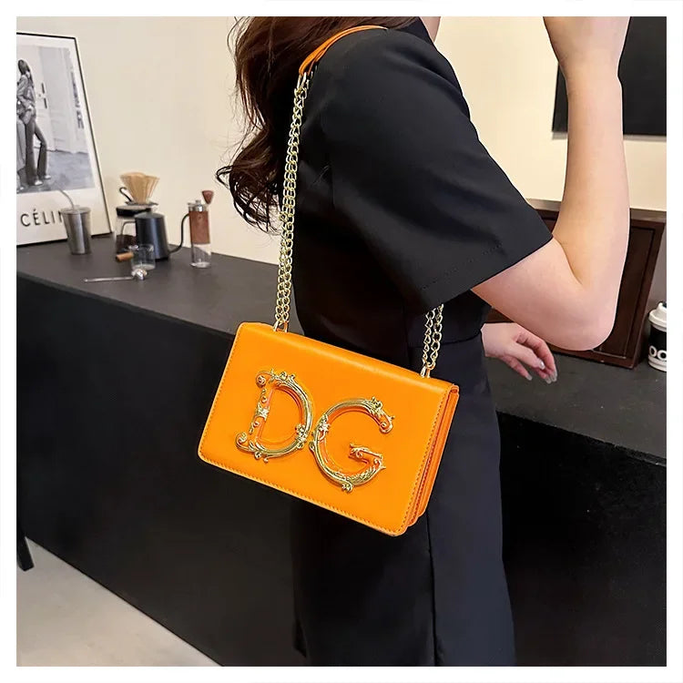 Leather Diaper Bag Vintage Textured Retro Square Satchels Shoulder Bag For Women Trendy Fashionable Large Capacity