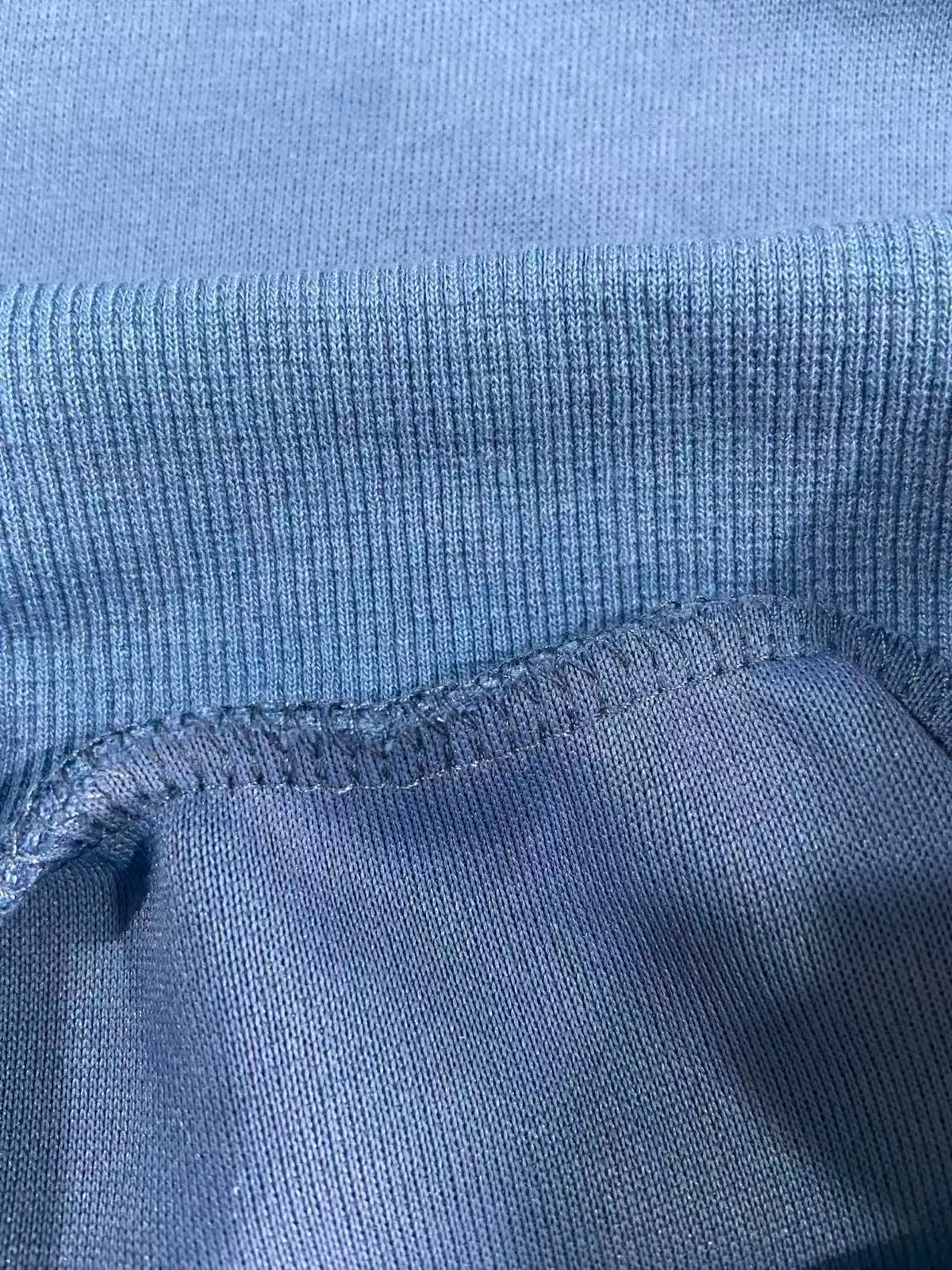 Baby Boys 2 Piece Outfit Blue Long Sleeve Sweatshirt And Striped Jogging Pants Toddler Casual Sport Tracksuit