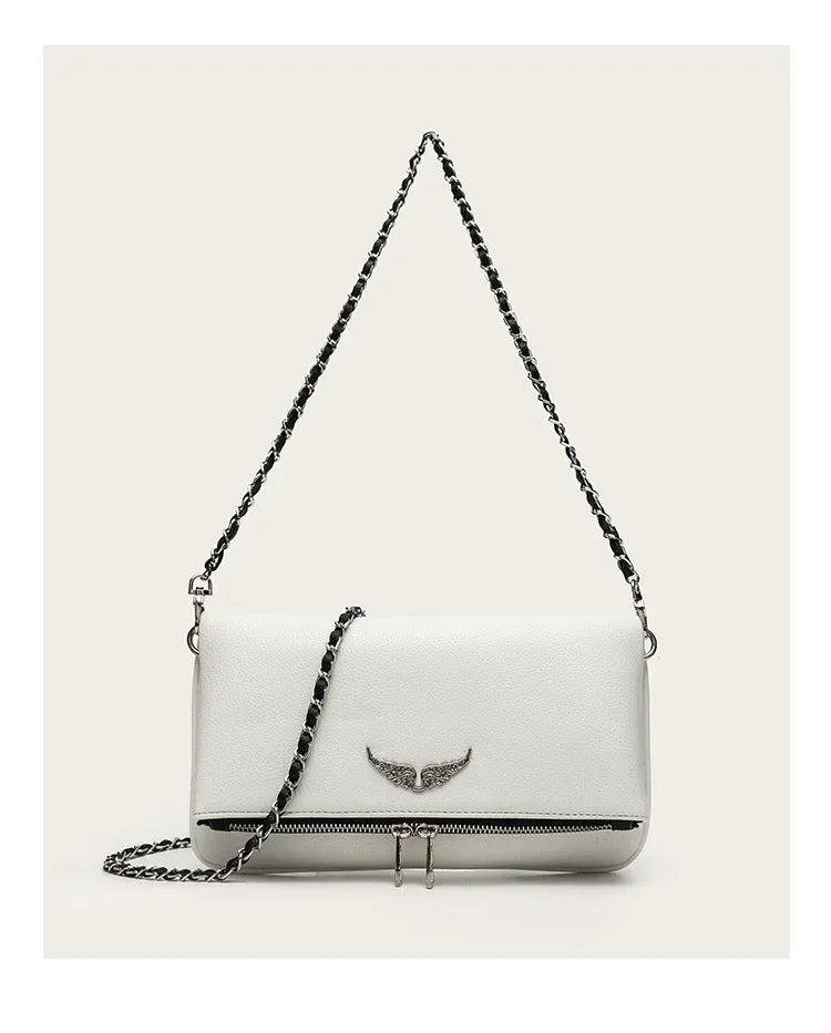 Wing Mini Square Bag for Women, 2026 Fashion Underarm Shoulder & Crossbody Bag, Cute Small Purse, Versatile Chic Handbag
