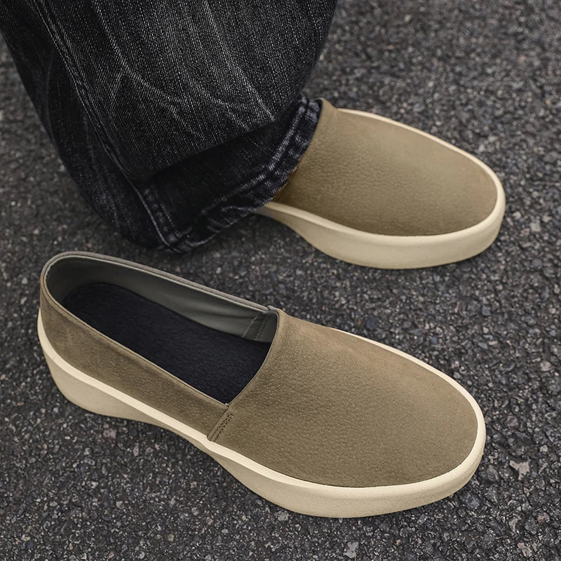 Luxury Brand Men's Loafers Slip-On Comfortable Casual Shoes Breathable Soft Sole Driving Moccasin Classic Male Walking Shoes