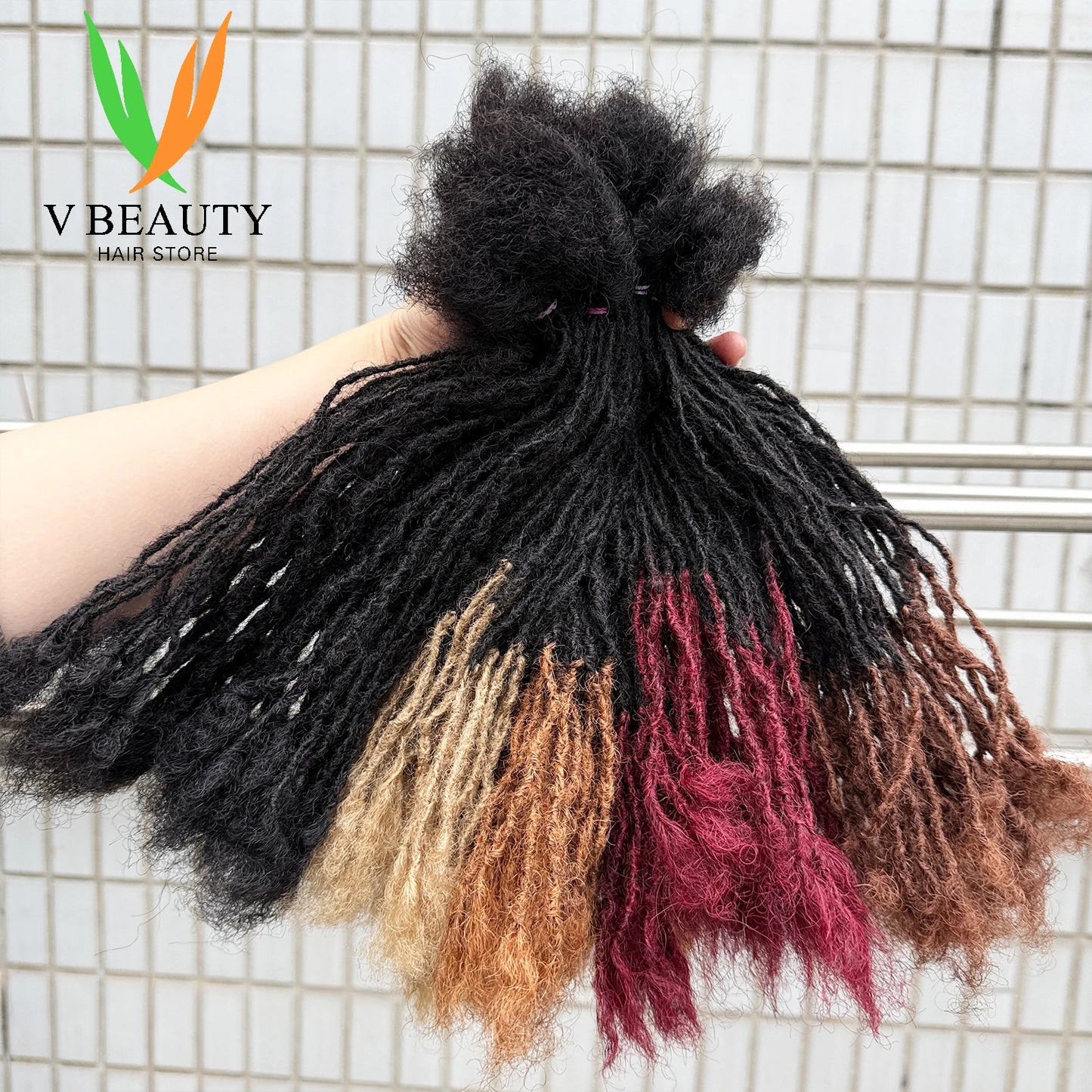 0.2 Sisterlocs Handmade Interlocs Dreadlock 100% Real Human Hair Permanent Micro Locs Extensions Natural Looking Soft Dreadlock