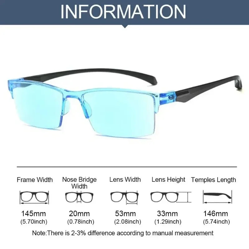 Ultralight Smart Automatic Zoom Reading Glasses Anti Blue Ray Eyeglasses Autofocus Presbyopia  Eyewear