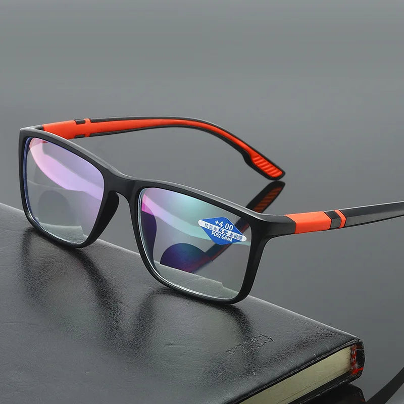 3PCS Sports Reading Glasses Men Women - Comfortable, Stylish Presbyopic Readers with Polycarbonate Lenses, Bulk Wholesale