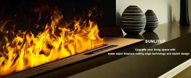 WOFAID 5 Year Warranty 3d Automizing Water Vapor Electric Fireplace Artificial Fire Flame for Living Room Decoration Fireplace