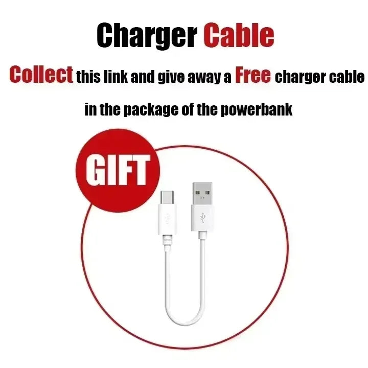 Lenovo CCC 500000mAh 140W Powerbank Super Fast Charging Portable Battery Charger Ultra Capacity LED Digital Display
