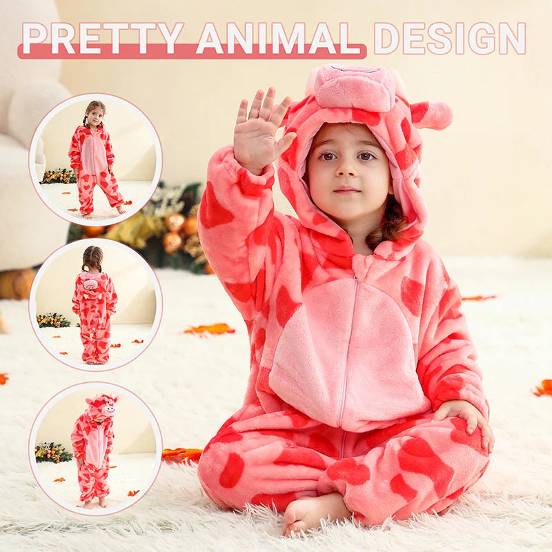 MICHLEY Halloween Lion Baby Rompers Clothes Hooded Flannel Cosplay Toddler Infant Pajamas Bodysuit Jumpsuit Costume For Kids Boy