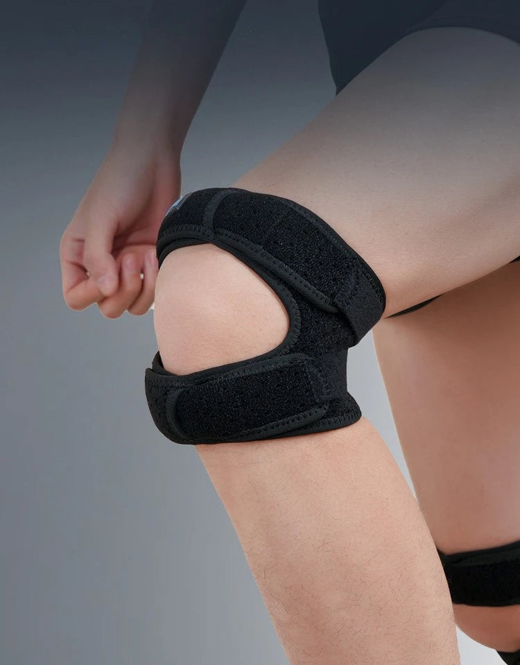 1/2pcs Sport Patellar Strap Silicone Cushioning Knee Pads Meniscus Strap for Men Women Sports Safety