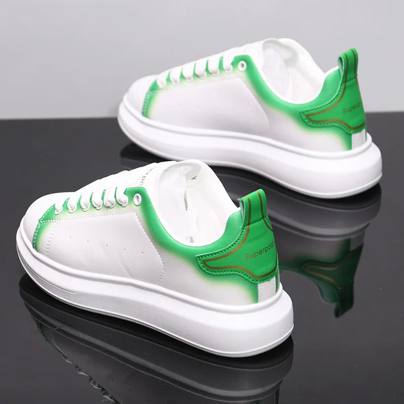 New Luxury Design Sneakers For Men Fashion White Board-shoe Soft Women Walking Shoes Running Shoes Couples Sneakers Tennis shoes