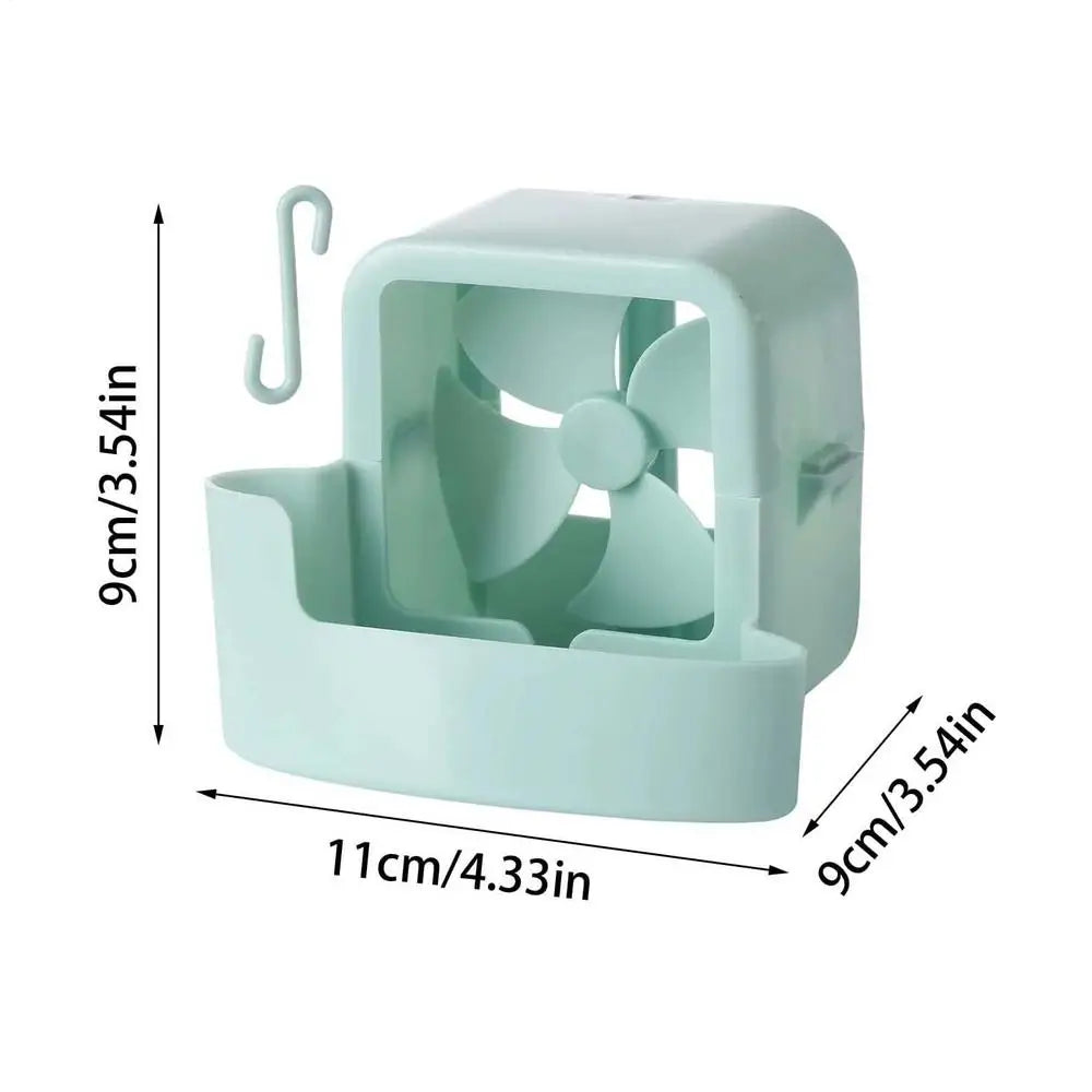 Portable Air Cooler for Summer Desk Clip-On Ice Cooling Fan, Outdoor Camping Essentials, Personal Evaporative Air Conditioner