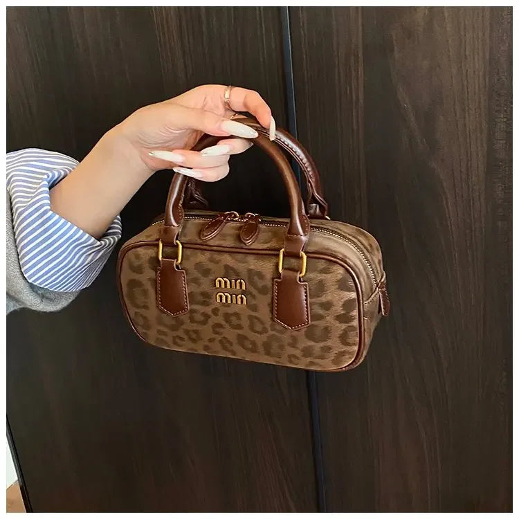 Original Square Leather Satchel Handbag Women Designer Tote Shoulder Crossbody Purse Luxury Diaper Bag