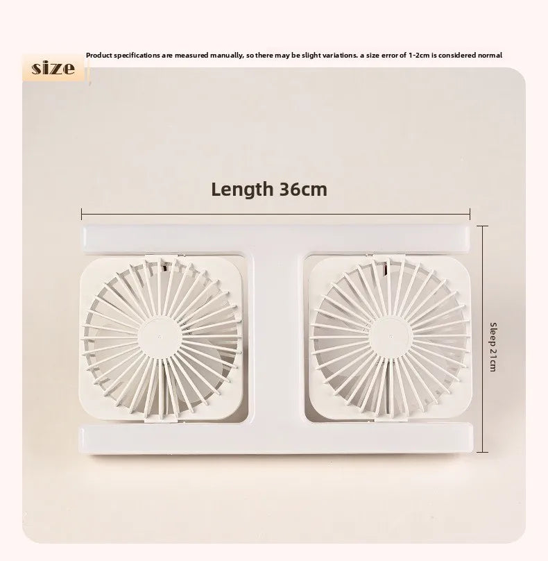 3000K-6000K E27 Ceiling Fan Light with Remote Control Dimming Speed Control Dual Head Fan for Air Circulation Silent Fan Light