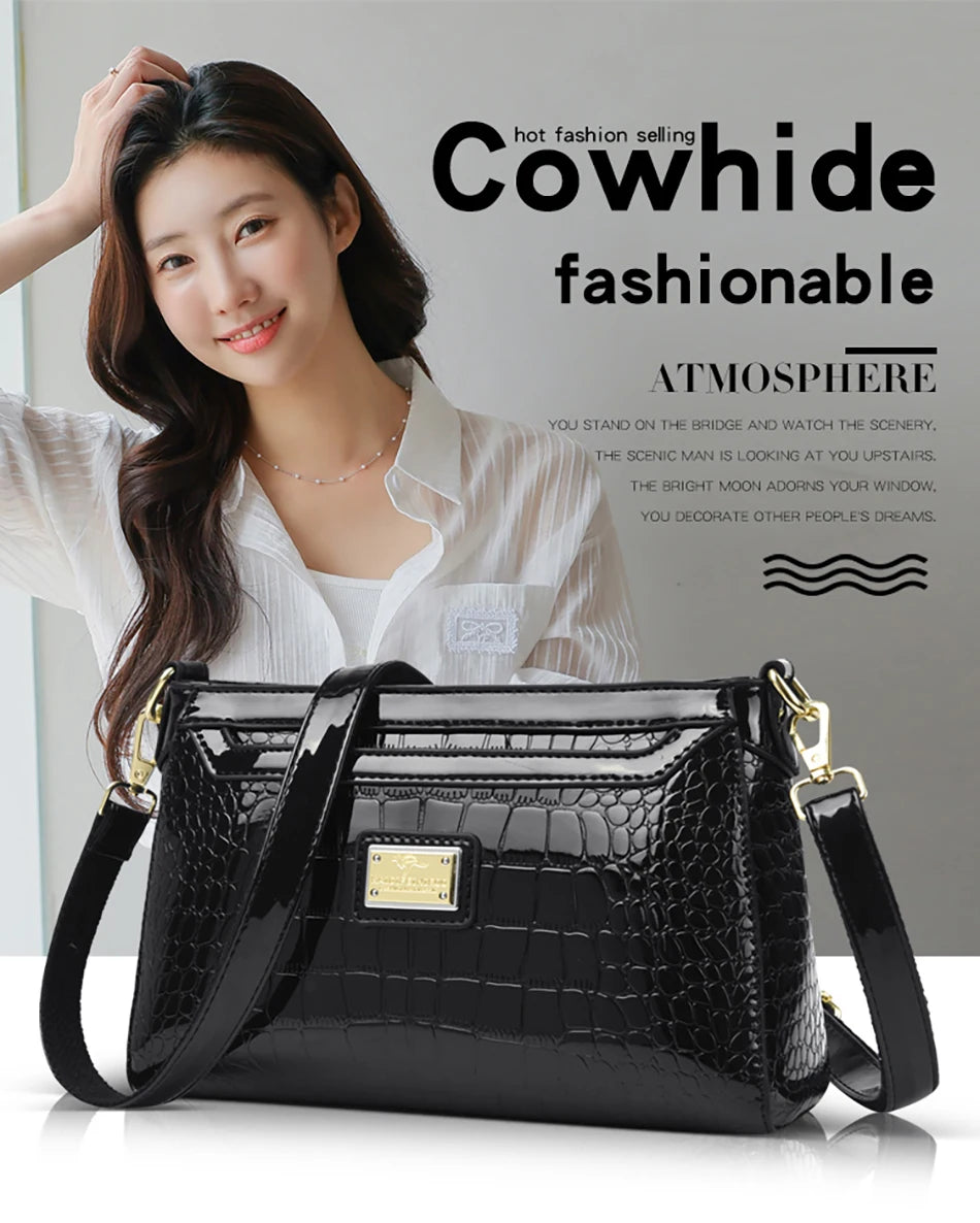 Luxury Designer Ladies Handbags High Quality Leather Shoulder Bags for Women 2026 Female Crossbody Bag Purses and Handbags Sac