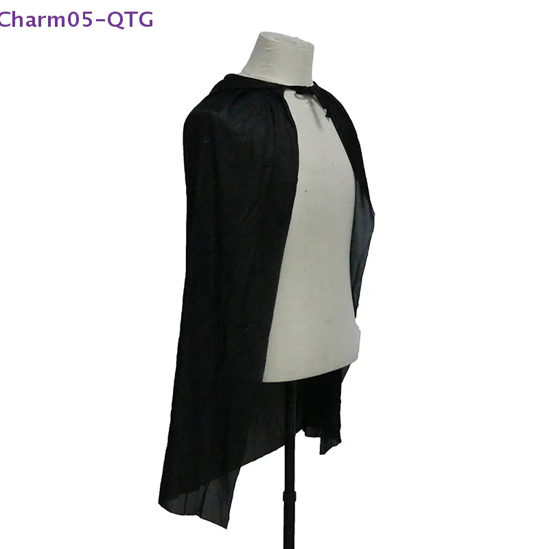 NEW Halloween Costume for men woman kids Female Girl Boy adult Death Scary Devil Role Red Black Vampire Long Cape Cloak Hooded
