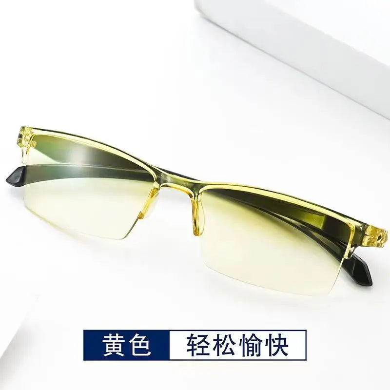 Lntelligent zoom high-definition presbyopia glasses, anti UV, anti blue light, anti fatigue presbyopia glasses for men and women
