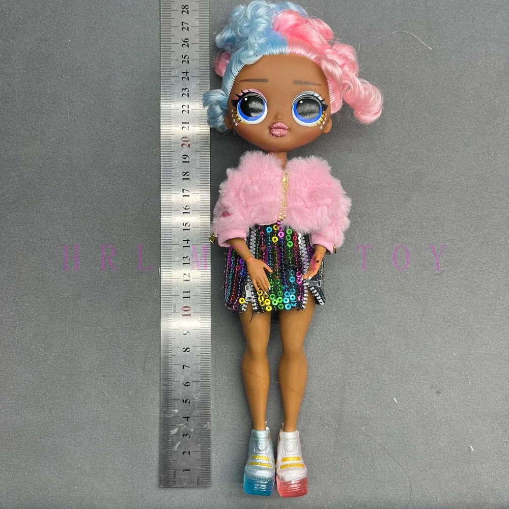 Original 24cm OMG multi-style big sister fashion dressup girl DIY holiday gift doll toy