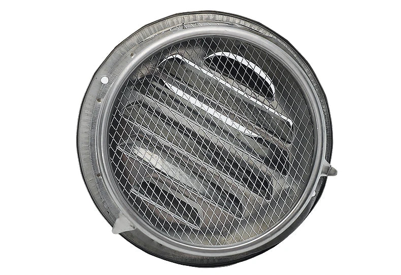 Round Wall Vent Cover, 304 Stainless Steel Vent, Hemispherical Grille Vent Cover, Wall Vent Cover, Stainless Steel Exhaust Vent, Round Vent Cover Suitable for Outdoor Ventilation Systems, Dryer Exterior Vent Cover, Stainless