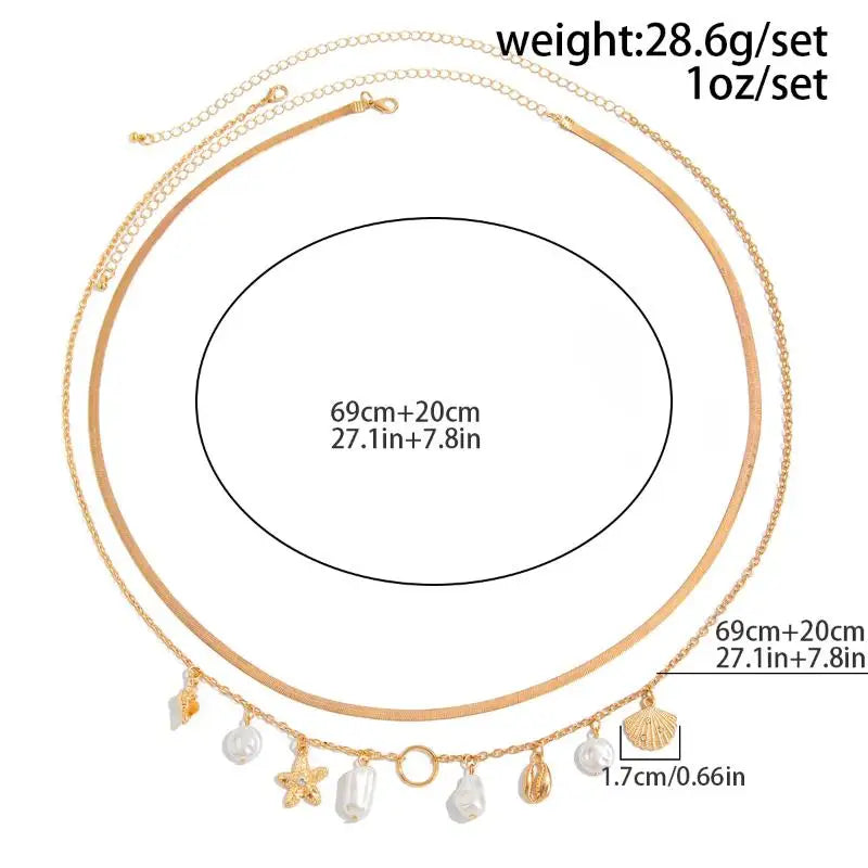 Pearl Belly Chain for Women Boho Waist Chains Sexy Summer Beach Jewelry for Swimsuit Body Accessory