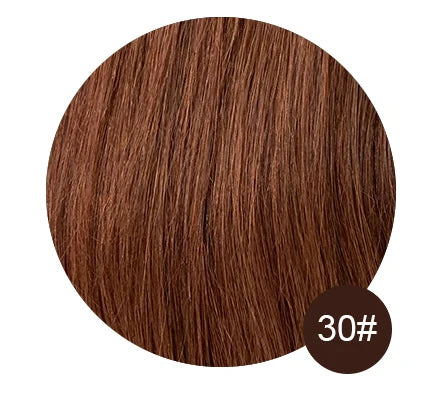 New Flat Tip Hair Extension Human Hair Straight Flat Tip Human Fusion Hair Natural Brazilian Keratin Capsule Real Human Hair 613