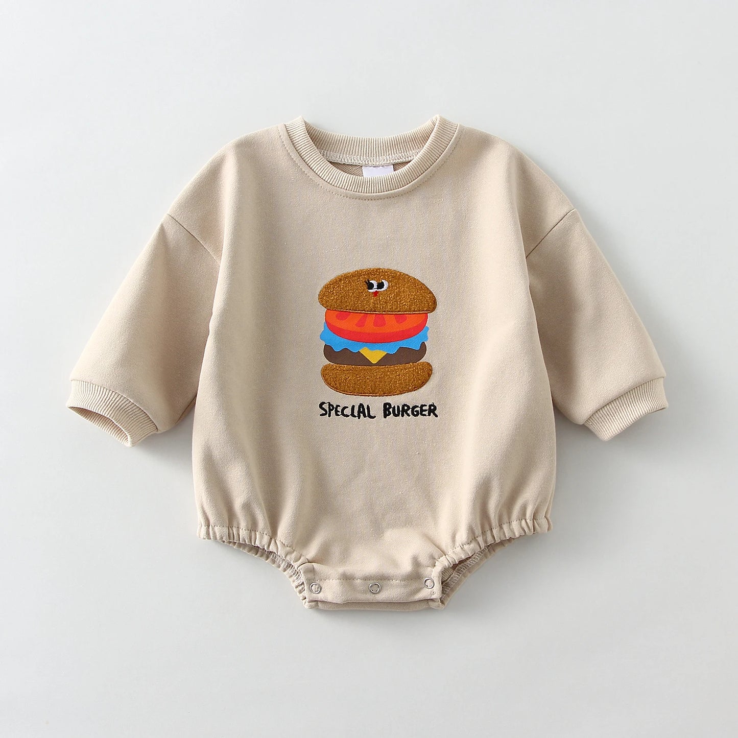 Baby Sweatshirt Romper For Boy Spring Fall Soft Long Sleeve Cotton Infant Bodysuit Girls Jumpsuits Hoodies Tops Outwear