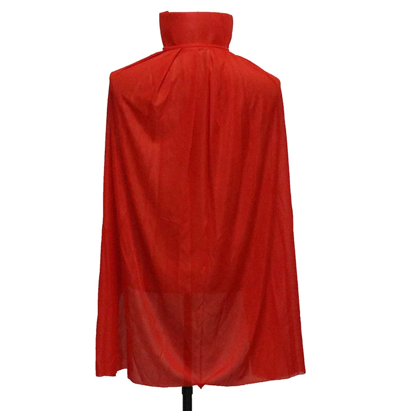 NEW Halloween Costume for men woman kids Female Girl Boy adult Death Scary Devil Role Red Black Vampire Long Cape Cloak Hooded