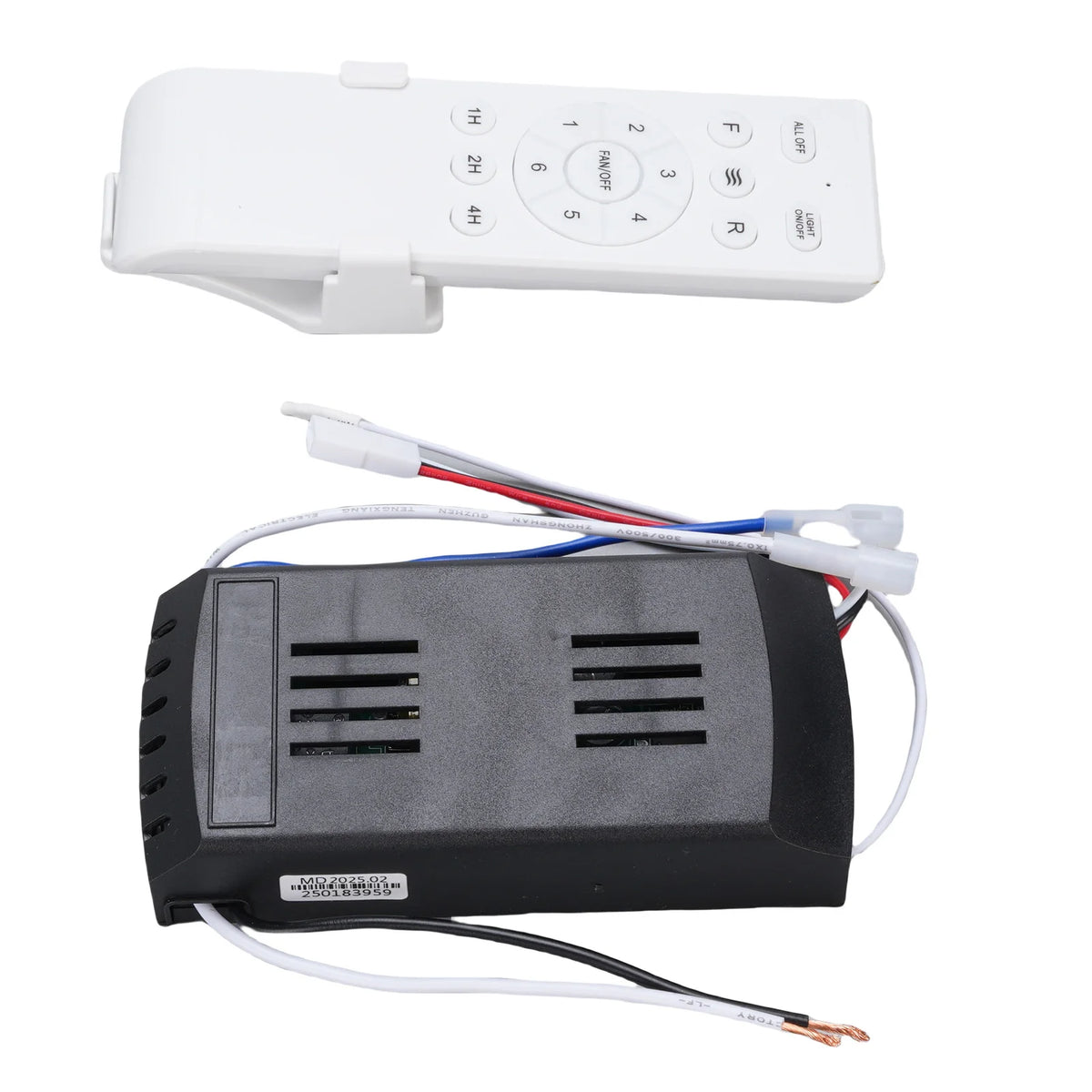 Ceiling Fan Controller Receiver 6 Speeds  Ceiling Fan Light Remote Control Kit Long Distance Timer for Replacement