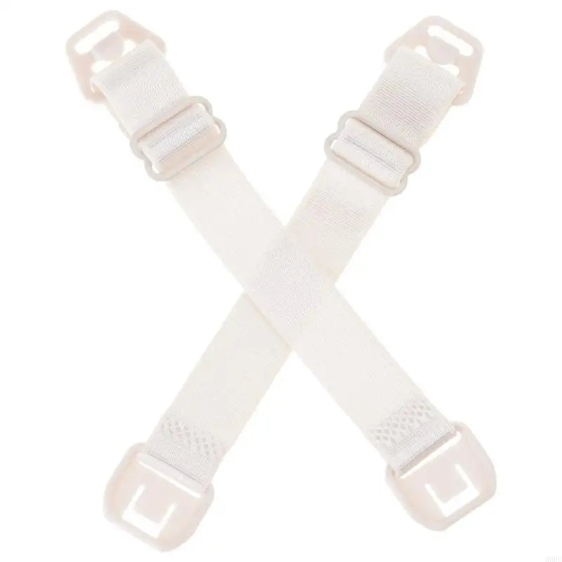 2PCS Breastfeeding Bra Accessory Adjustment Buckle Extender Hook for Nursing Bra Pumping Bra Extending Shoulder Straps 69HE