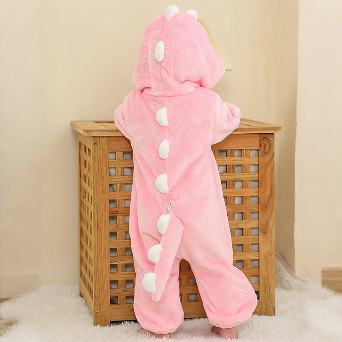 Baby Rompers Boy Winter Clothes Christmas Deer Costume Toddler Flannel Cosplay Overall Infant Girls Boys Jumpsuit 0-5 Years