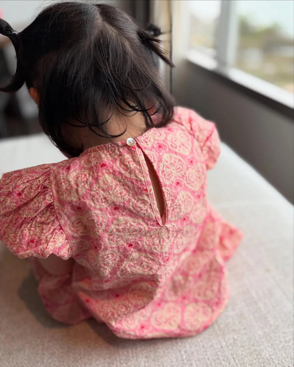 2026 KS Summer New Baby Girls Bow Princess Dresses Kids Cotton Clothes Girls T Shirts Shorts Suits Children Party Dress Vestido