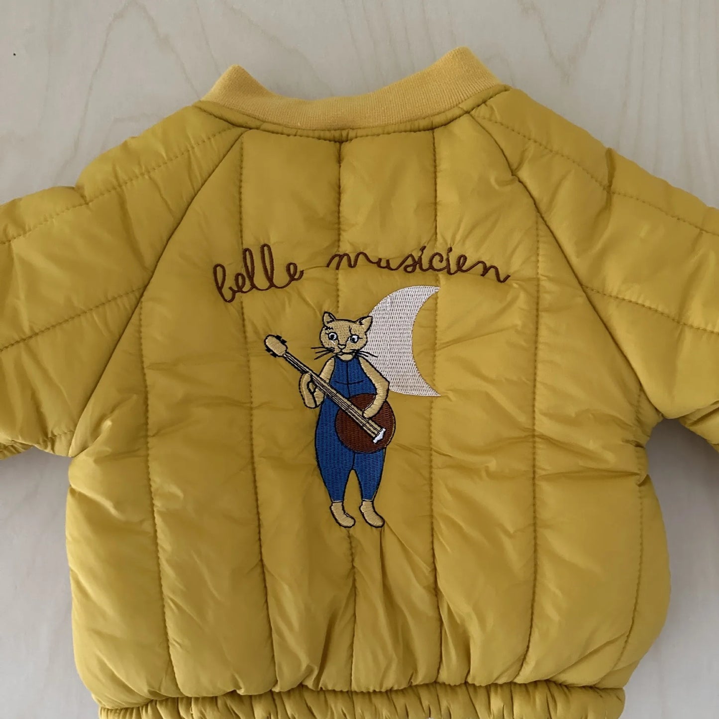 2025 Winter New Baby Fleece Warm Coat Cartoon Embroidery Boys Girls Cotton Padded Jacket Plus Velvet Thick Kids Quilted Jacket