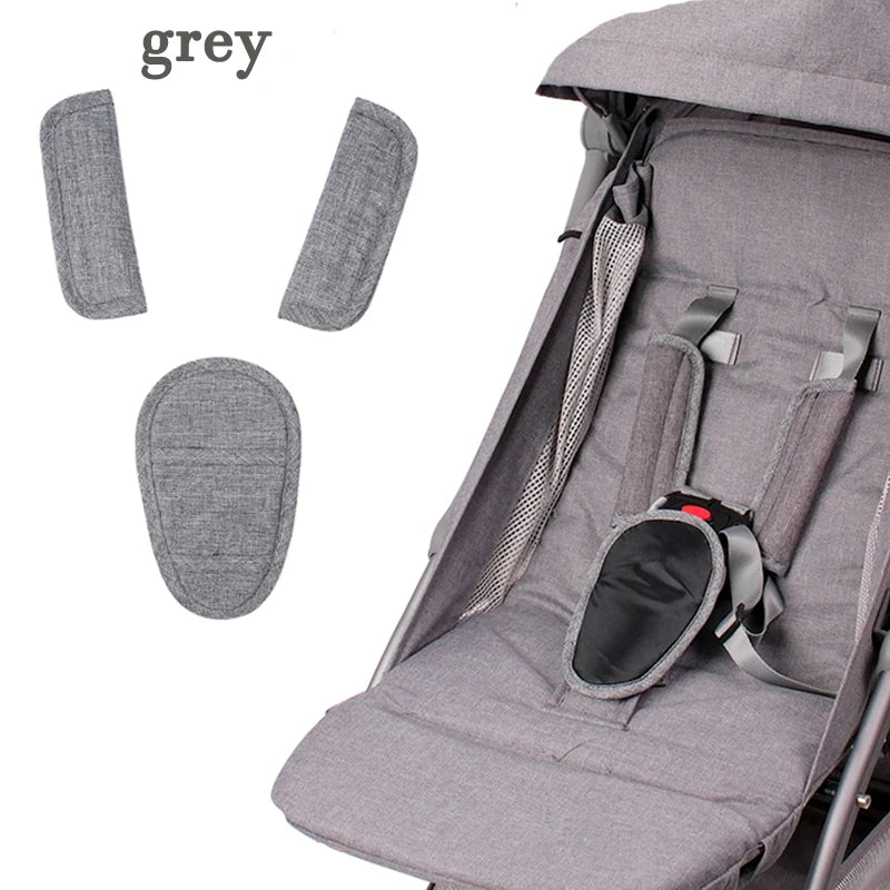 Baby Stroller Protective Belt Baby Safety Car Seat Belt Pads Universal Stroller Shoulder Strap Covers Soft Cushion Pram Guard