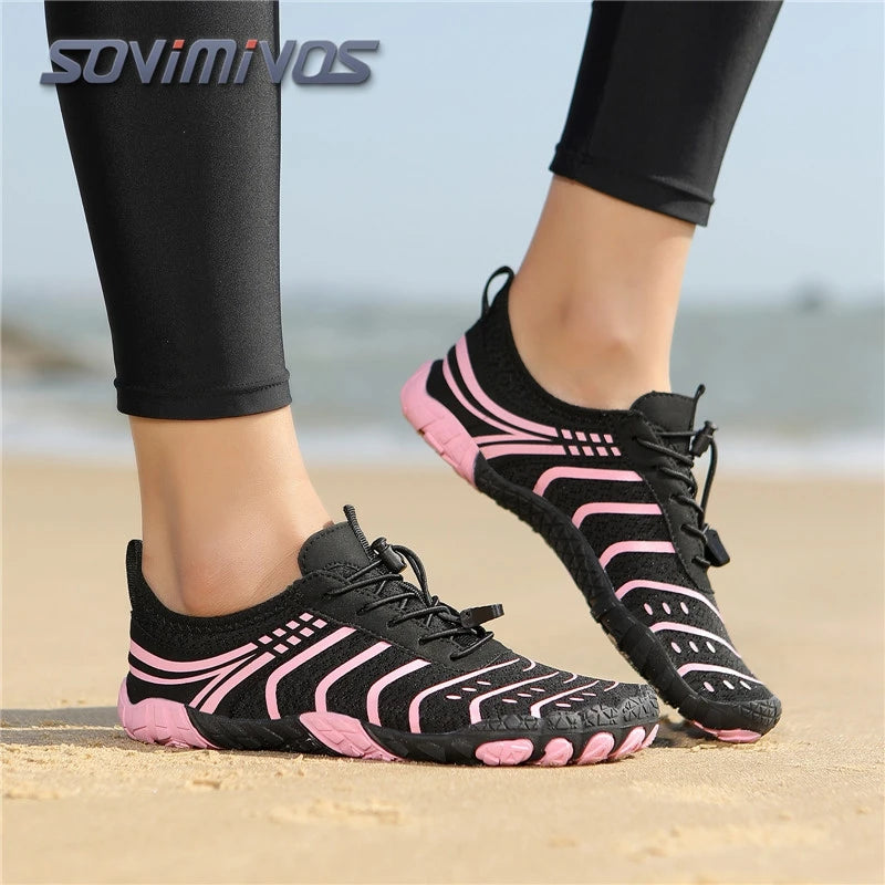 Unisex Beach Water Shoes Quick-Drying Swimming Aqua Shoes Seaside Slippers Surf Upstream Light Sports Water Sneaker barfusschuhe