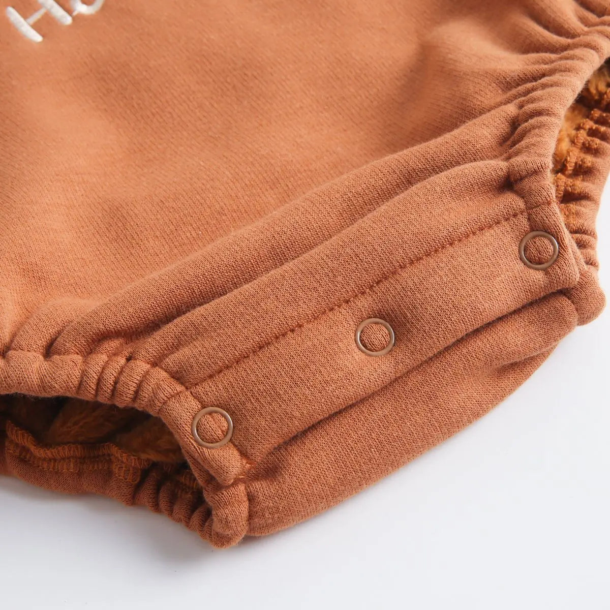 Sanlutoz Winter Autumn Unisex Baby Boys Girls Bodysuits Warm Fleece Long Sleeve Toddler Clothing Onesies Cute Animal Casual