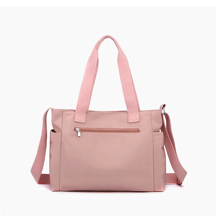 Women Bag Crossbody Nylon Large Capacity Shoulder Bag Lightweight Handbag Maternity Diaper Baby Bag For Mom Travel Dropshipping