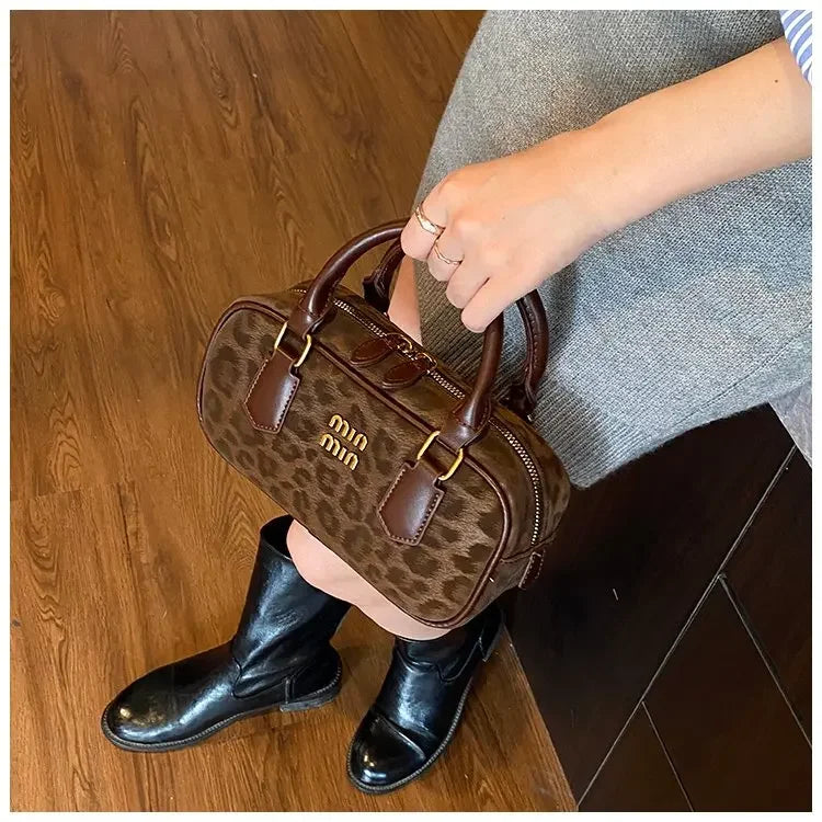 Original Square Leather Satchel Handbag Women Designer Tote Shoulder Crossbody Purse Luxury Diaper Bag