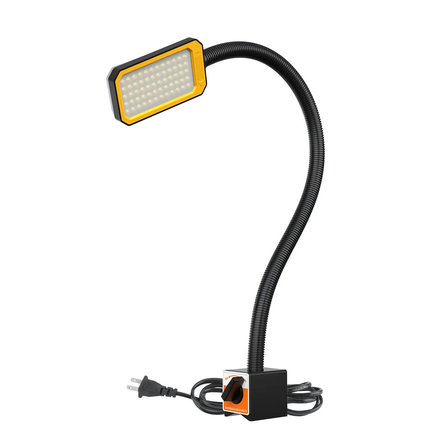 18W/25W LED Machine Tool Work Light With Strong Magnetic Extended 50-80cm flexiable Hose 24V/220V Lathe Punch MachineTable Lamp