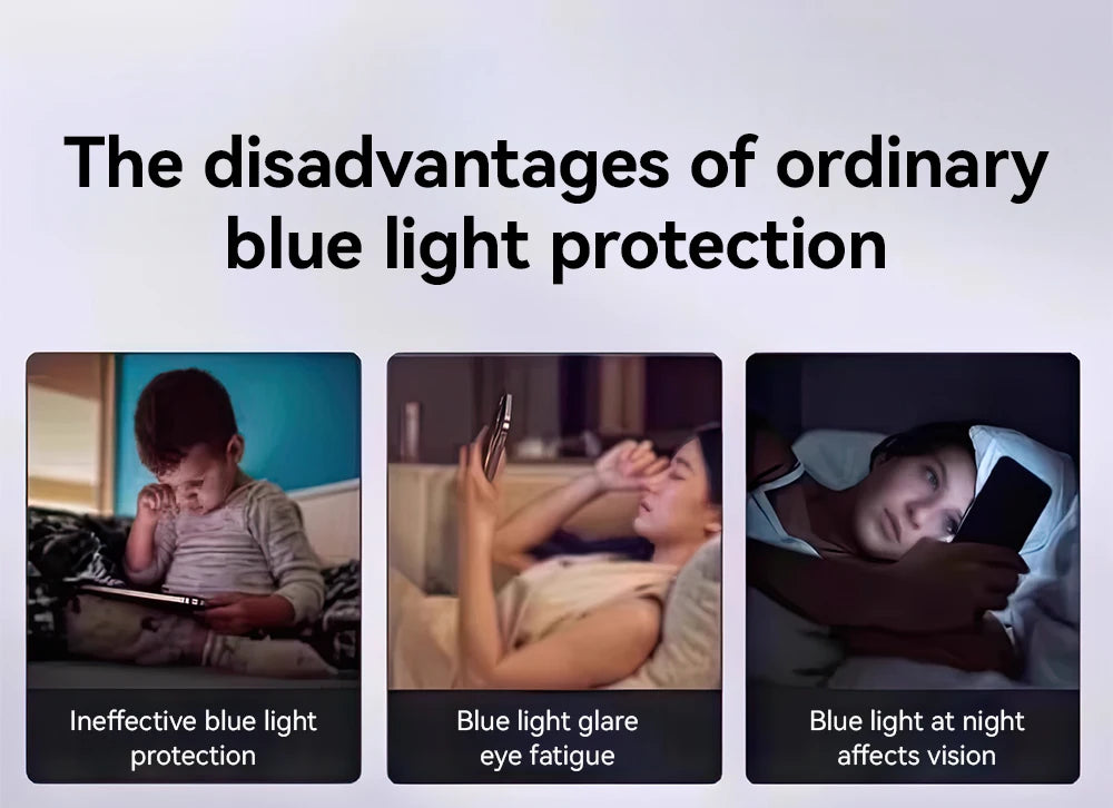 Joyroom 3/2/1pcs HD Anti-Blue Light Glass for iPhone 17 Pro Max Screen Protector Full Screen Eye Protection Tempered Glass