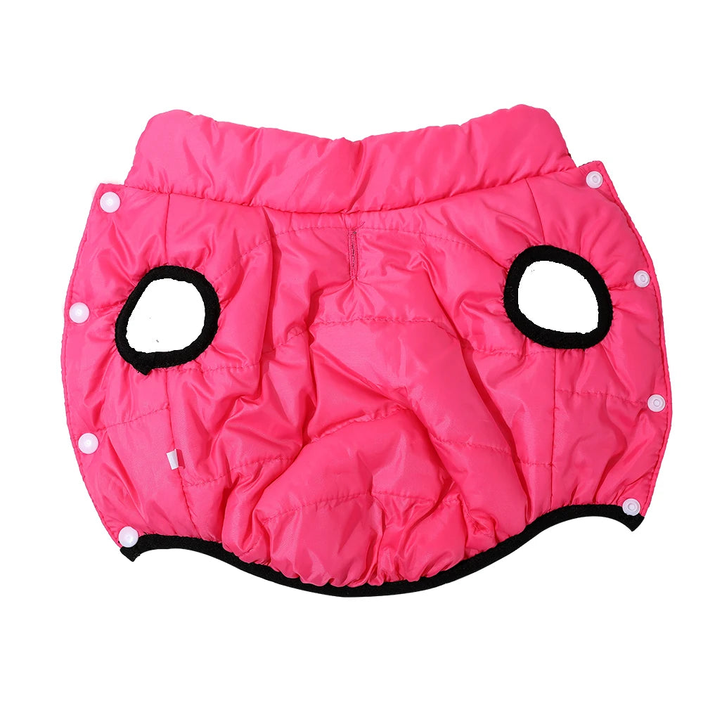 Cozy Pet Clothes Reversible Dogs Vest For Small Medium Dog Cat Winter Windproof Puppy Button Jacket Coat Yorkie Schnauzer Outfit