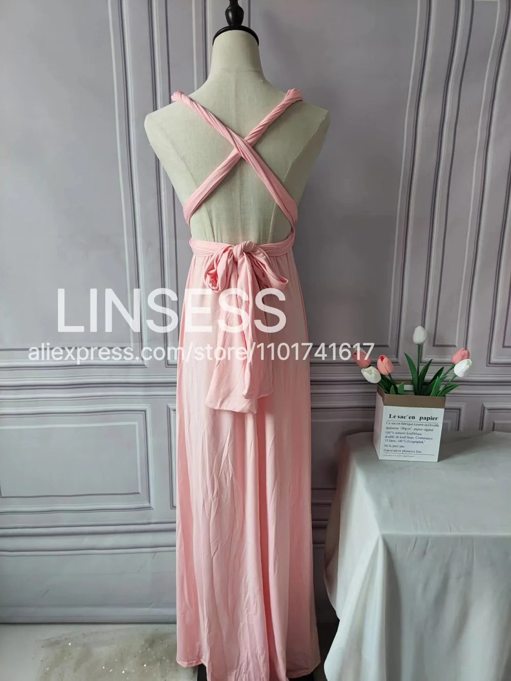 Multiway Maxi Dress Bridesmaid Dress Infinity Cocktail Dress Floor Length Bridesmaid Dress Maxi Dress for Bridesmaid Gifts