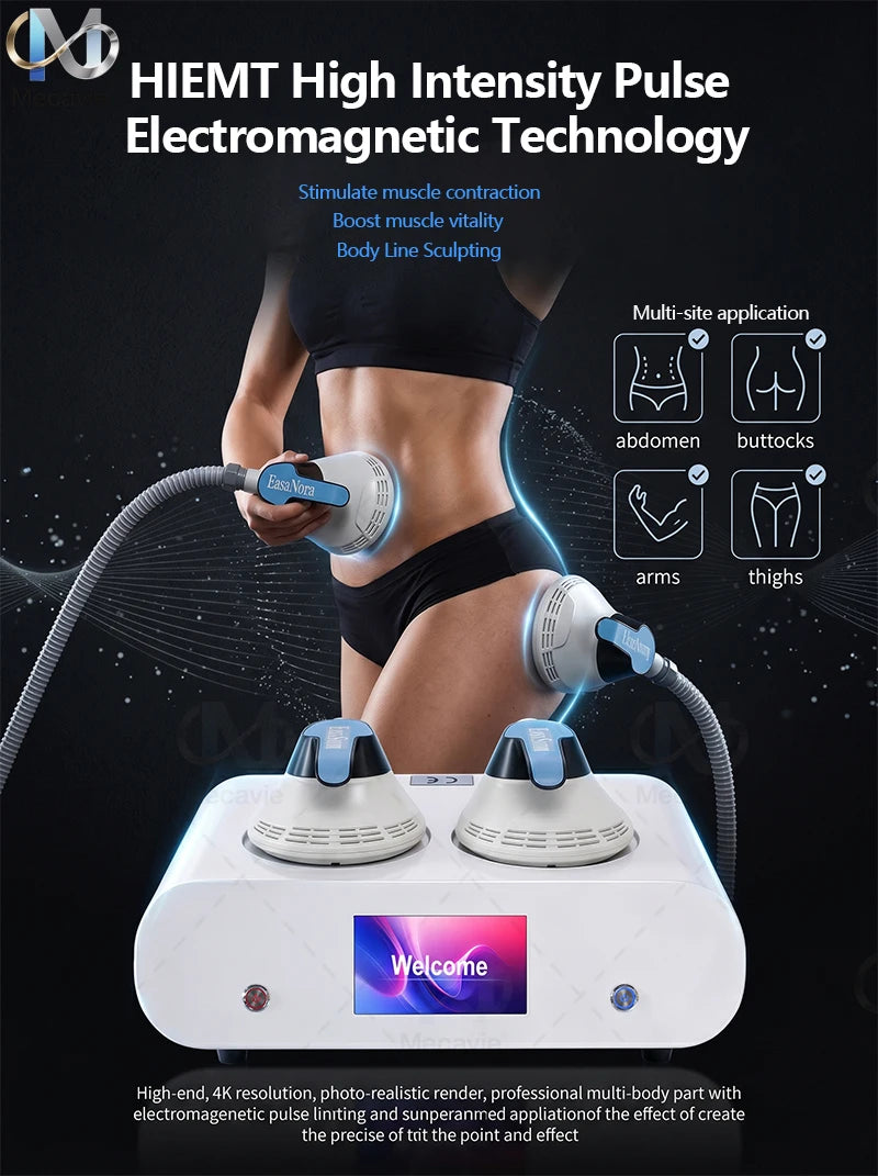 2026 EMSnova RF HIEMT EMS Body Machine Eletric Muscle Stimulator Fat Burner Weight Loss Butt Lifter And Shapers Body Care