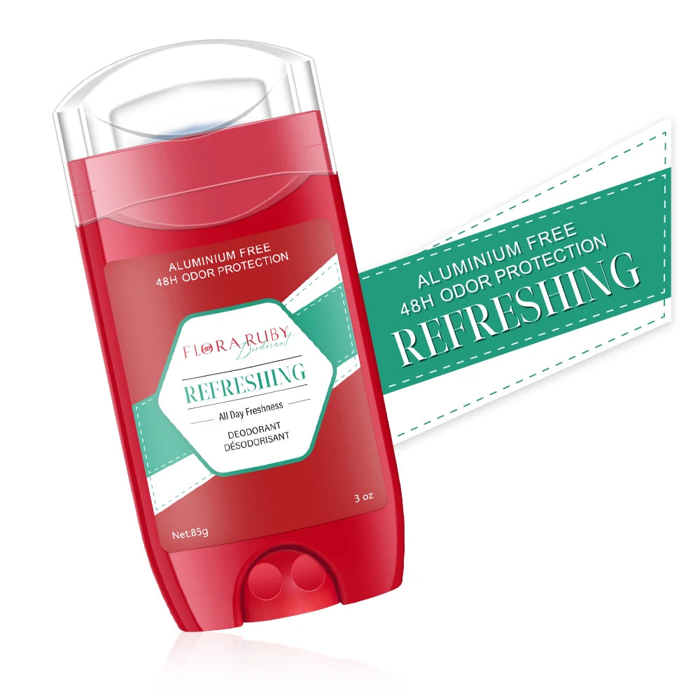 Aluminum Free 48-Hour Sweat and Odor Protection Body Deodorant Stick, All-Day Underarm Protection for Men and Women