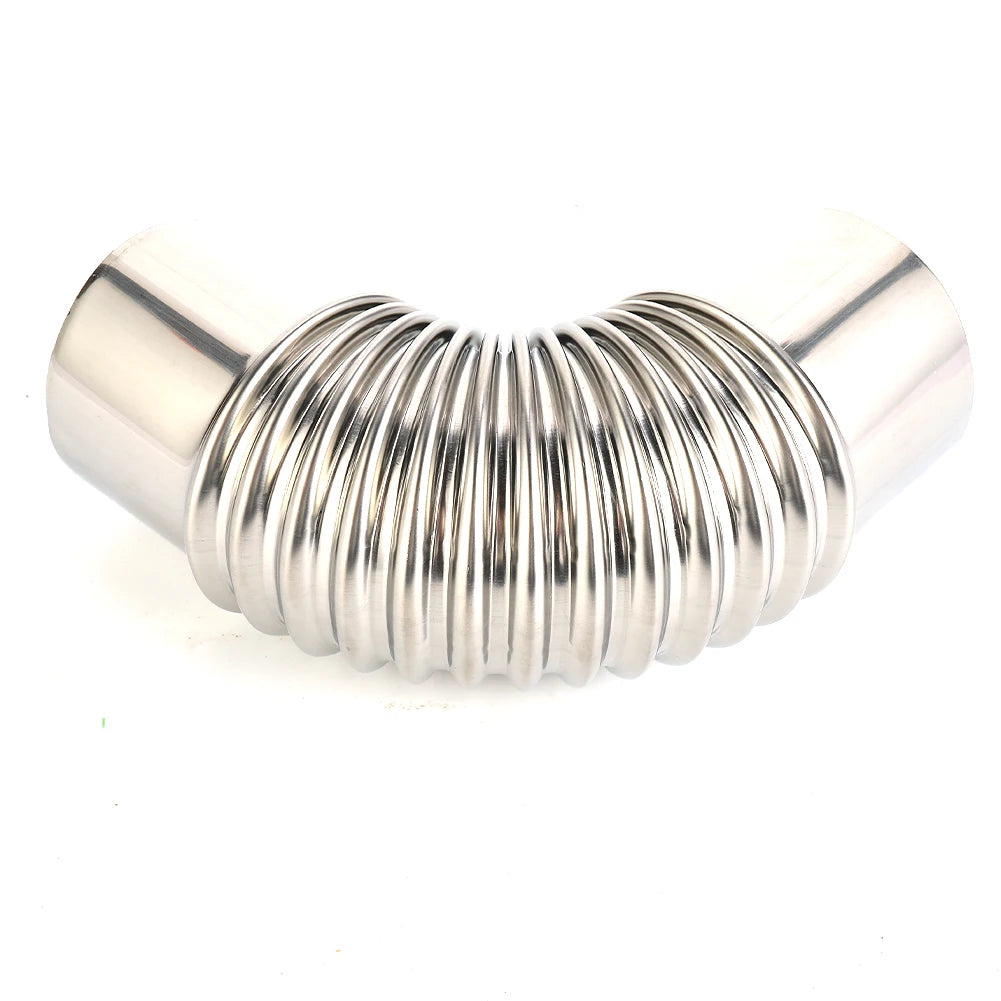 60 70 80mm Stainless Steel 90° Elbow Chimney Liner Bend 90° Multi-Flue Stove Pipe For Outdoor Camping Wood Stoves Chimney