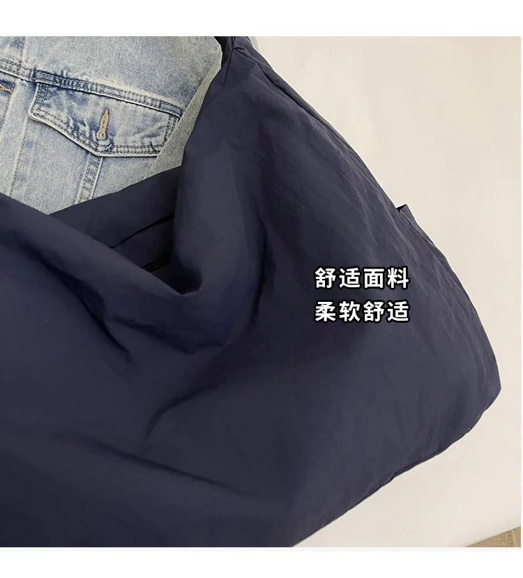 Women's Handbag Large Women Shoulder Shopper Bag Canvas Luxury Designer Cloth Tote Bags for Woman Big Female Daily Commuter City