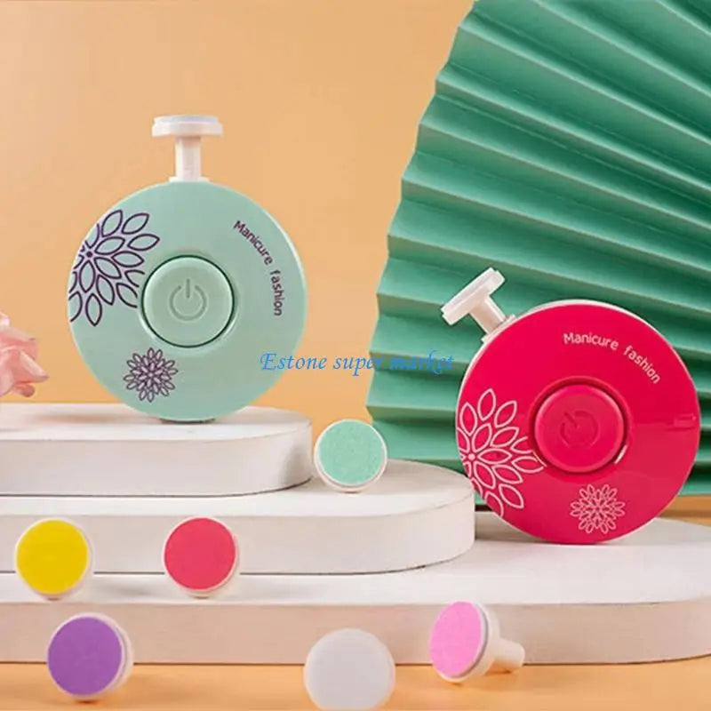 090B Infant Care Safe Clipper Cutter Kids Polisher Manicure Set Baby Electric Trimmer
