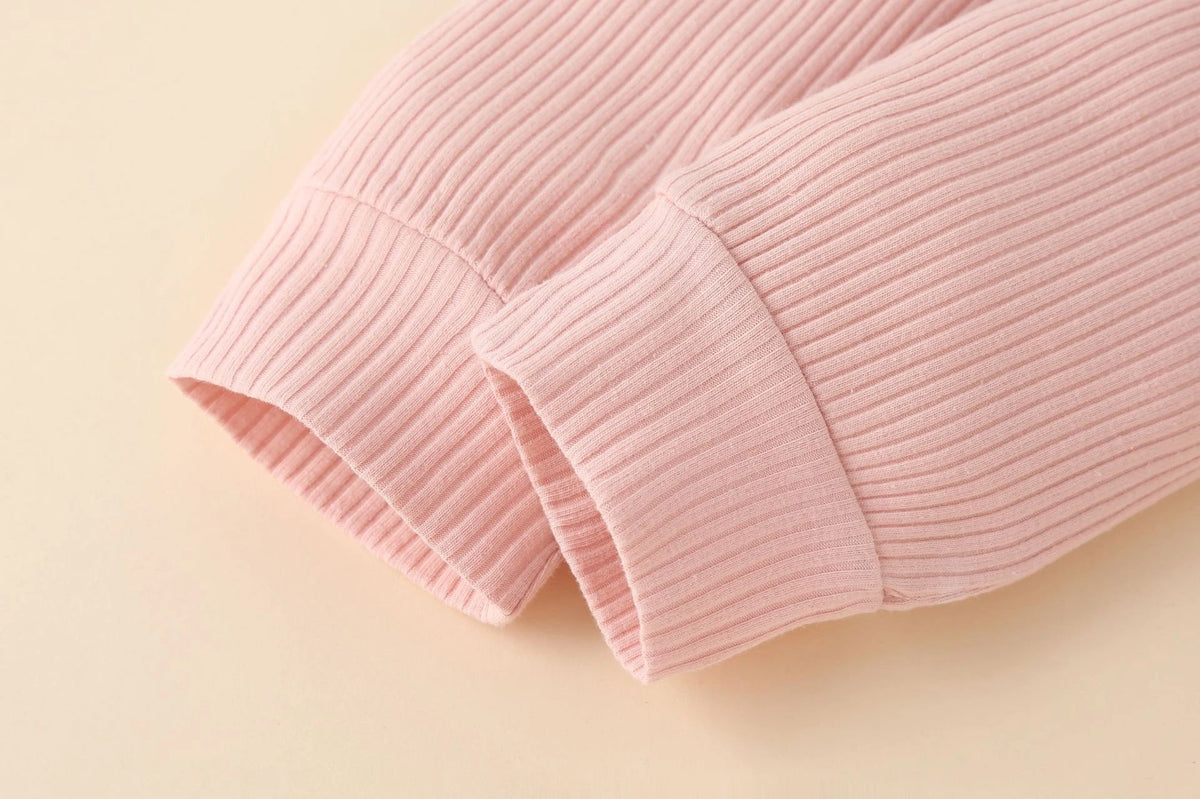 3Pcs Baby Girl Outfit Set Newborn Toddler Kids Clothing Set Baby Girls Lace Ruffles Cotton Bodysuit +Pants+Headband Clothing