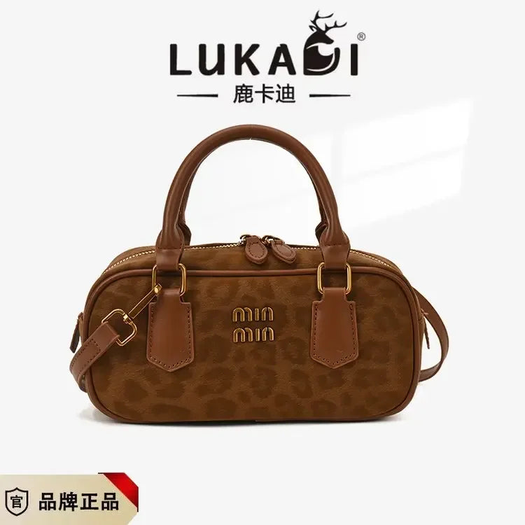 Original Square Leather Satchel Handbag Women Designer Tote Shoulder Crossbody Purse Luxury Diaper Bag