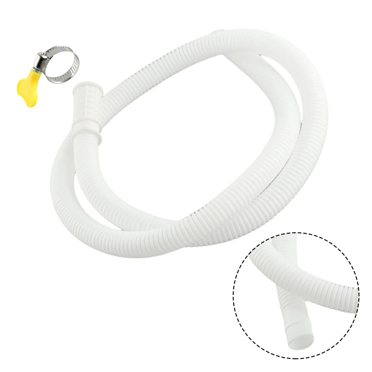 1M Swimming Pool Hose Water Hose Inground Swimming Swimming Cleaner Pipe Suction Vacuum Replacement Pool Hose Diameter 17mm