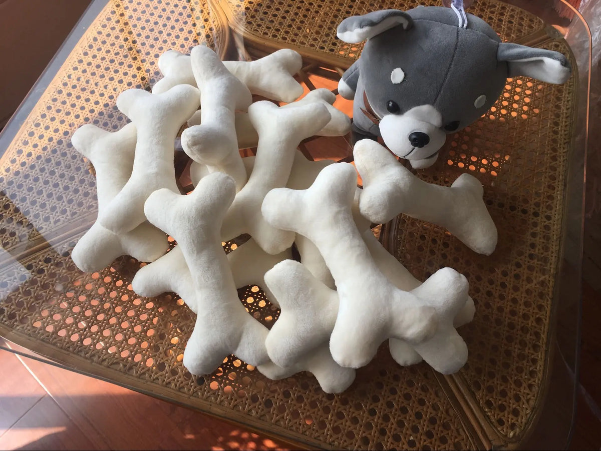Pet Toy Plush Toy Gift Bone Doll Simulation Toy for Dogs